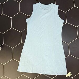 OGL Sleeveless Blue Women's Dress Size L